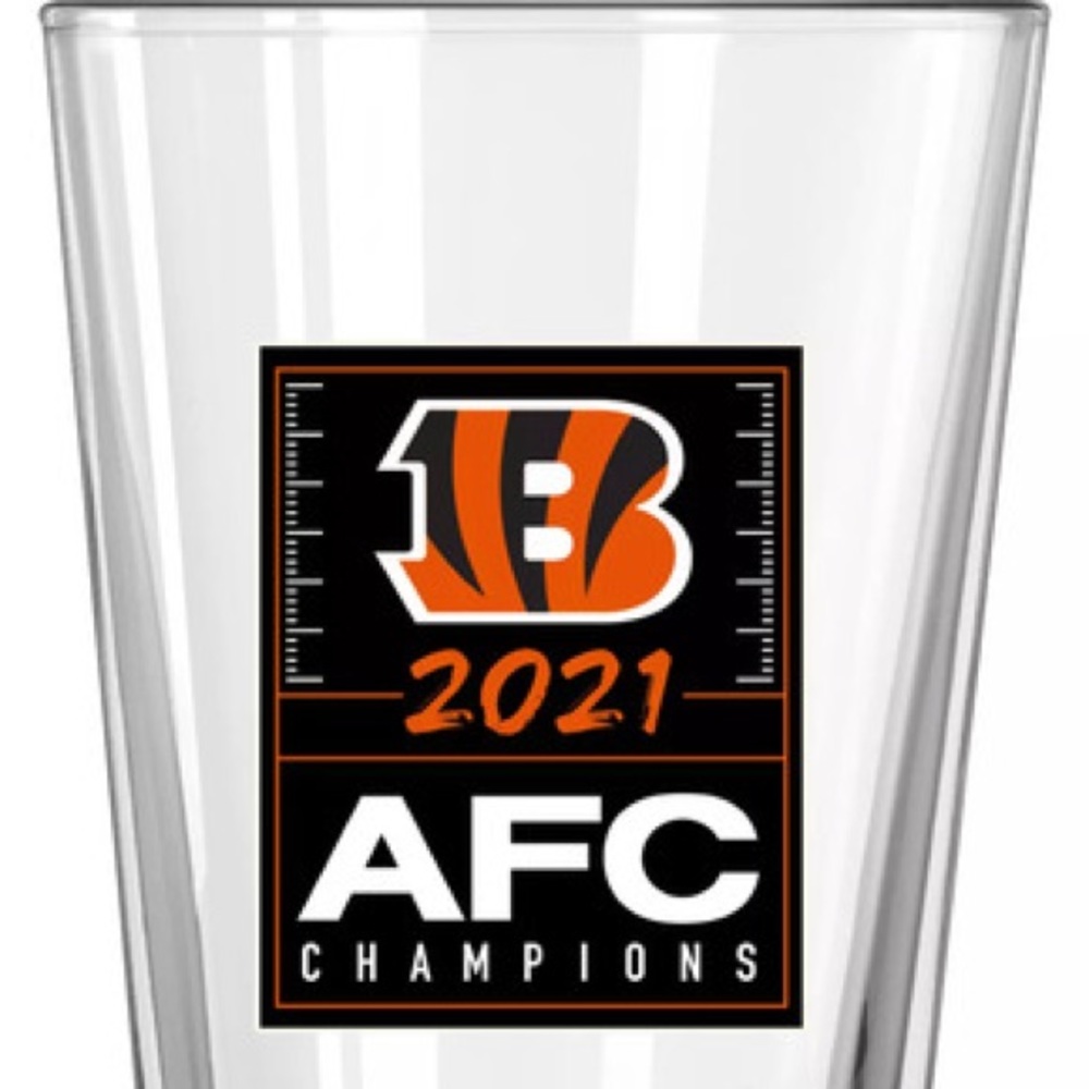 Cincinnati Bengals AFC Champions Pint Glass